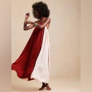 Coral Midi Dress by Banana Republic - Size Small Tall